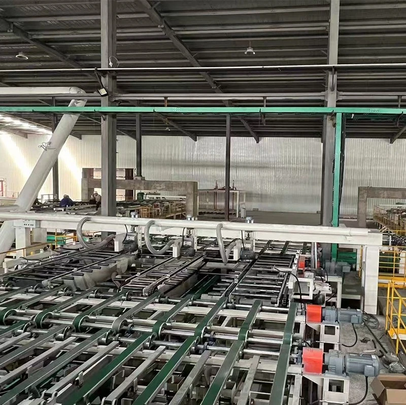 sound insulation gypsum board production line 2